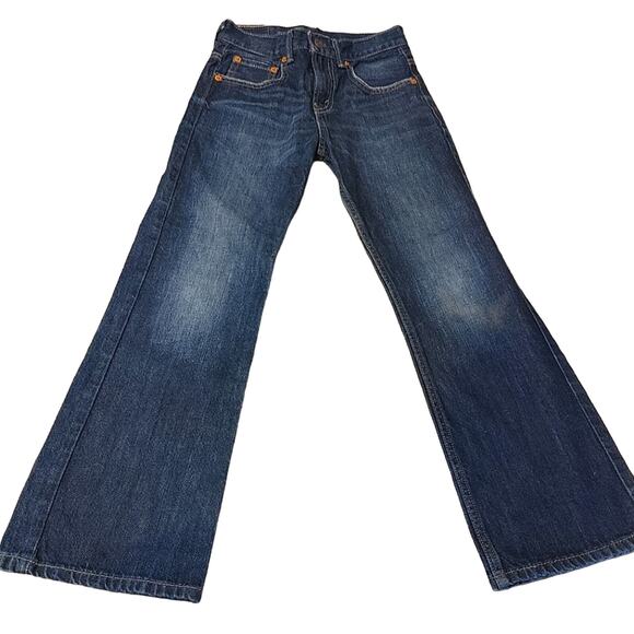Levi's Denim - Levi's Straus 527 Boot Cut Dark Wash Cotton Waist 25 Length 25